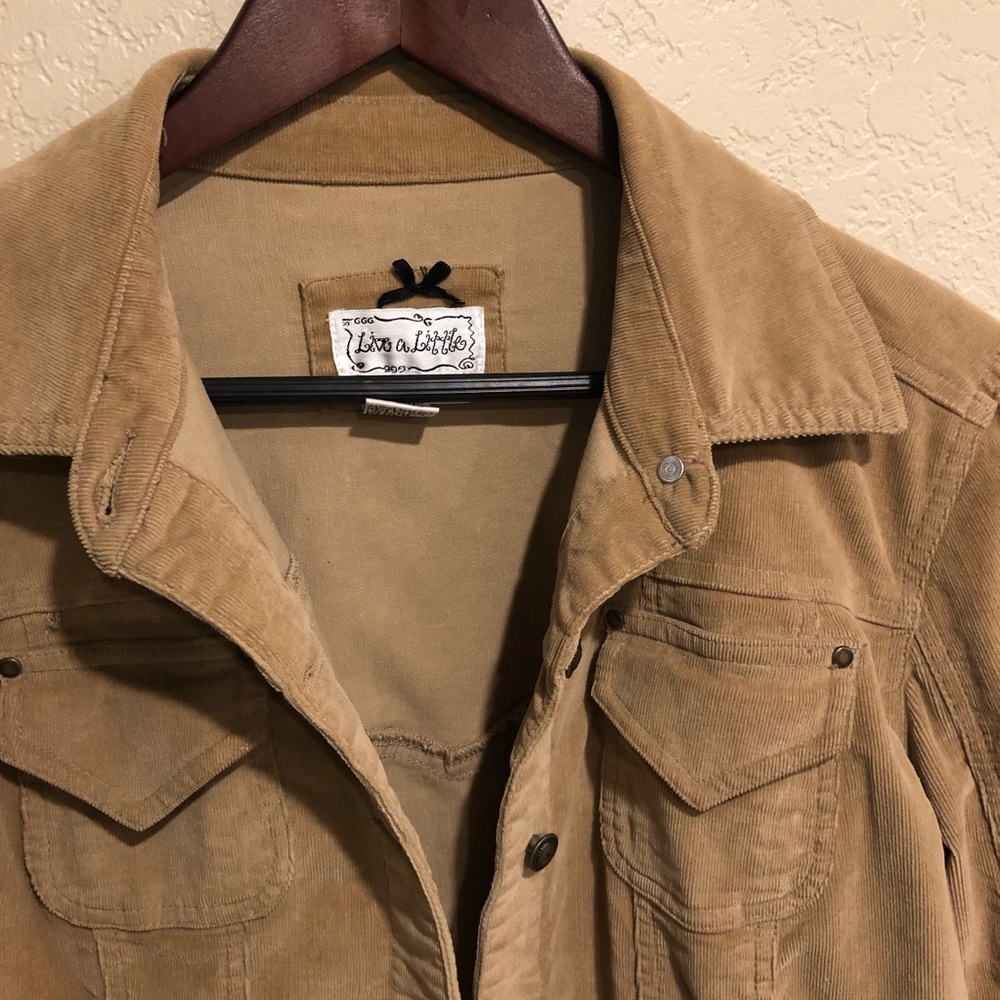 Live a Little Corduroy Jacket